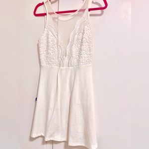 White M Lulus dress